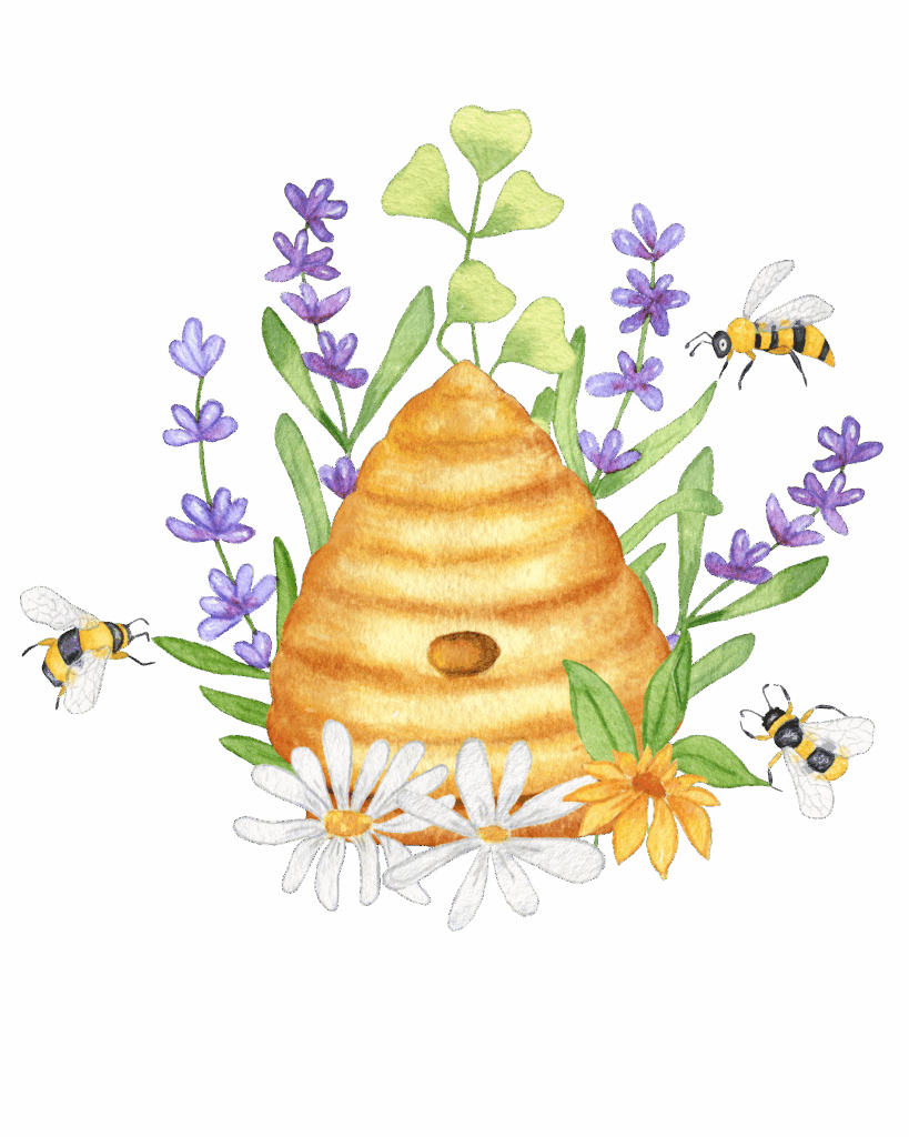 bistade din medvirken til honninghimlen